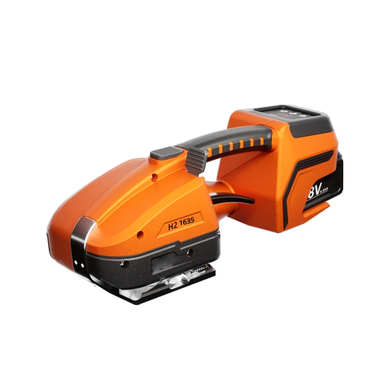Automatic Battery Powered Polypropylene Pet Pe Plastic Strapping Machine Package
