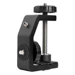 Universal C Clamp Desktop Mount Clamp Tripod Light Stand Clamp Camera Lamp Flash Fixed Holder Clip for Photography Live Studio