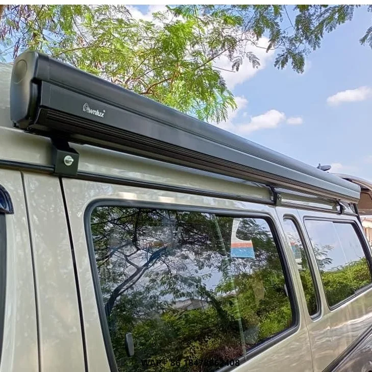 

Wareda High-Stregnth Anti Corrosion Aluminum Case Manual Control Sunshade Caravan RV Awnings for Sprinter Van