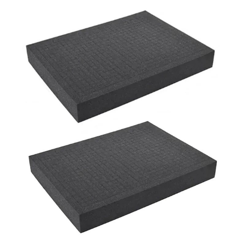 AB34-2PCS Pick Apart Foam For Toolbox Pre-Cutting Foam Insert High Density Shadow Foams 350X250x40mm