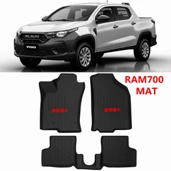 Use for new Dodge Ram700 car carpet RAM700 All-Weather TPO car Floor Mat new RAM 700 waterproof car floor mat RAM700 car mat