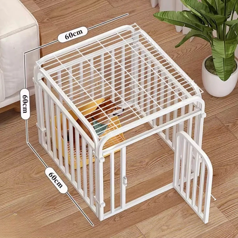 Basket Supplies Dog Fence Large Kennel Stuff Playpen Dog Fence Safety Door Grating Balcony Barrera Para Mascotas Dog Supplies
