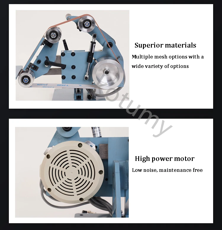 110V/220V Electric Belt Sander 915*50 Vertical and Horizontal dual-purpose Sanding Belt Machine Grinder