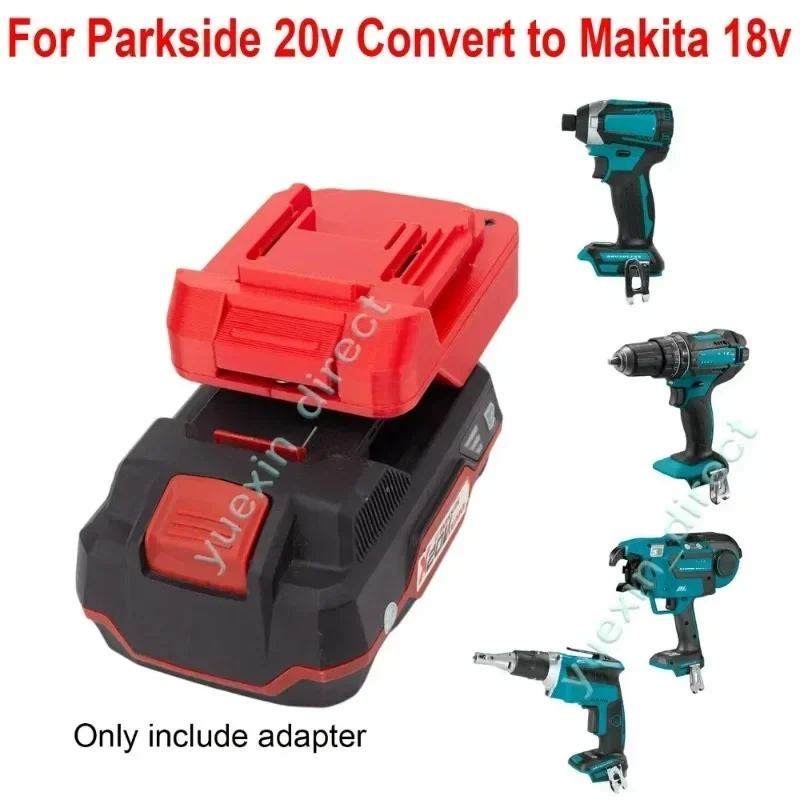 

Adapter for Lidl Parkside X20V Li-ion Battery Convert to MAKITA 18V BL Cordless Drill Tools (Not include tools and battery)