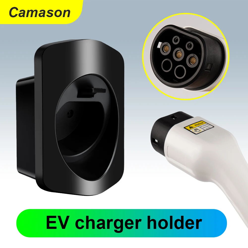 EV charger holder for electric vehicles type2 Gun Plugs wall socket car accessories charging station cable organizer devices