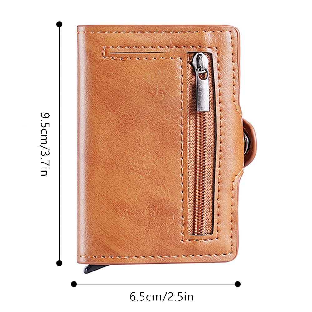Men's Slim Wallet RFID Protected Wallet Card Holder