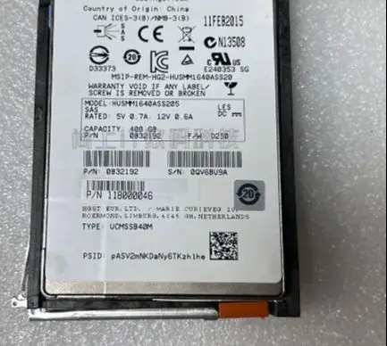 For D3-2S12FX-400 005051590 400G 2.5 SAS SSD hard drive