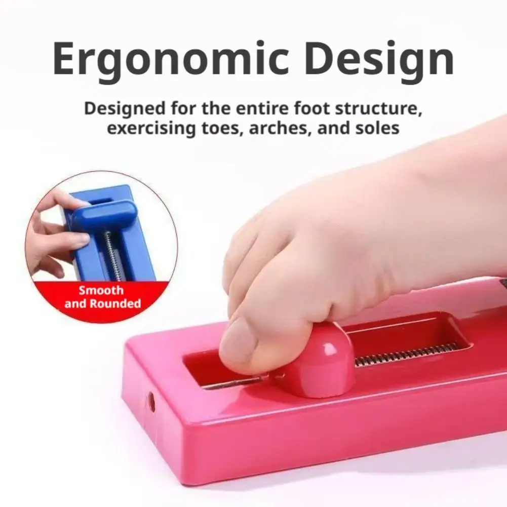 ABS Spring‑Loaded Arch Trainer Anti‑Slip Base Foot Arch Strengthener Progressive Resistance Foot Muscle Exercise Tool