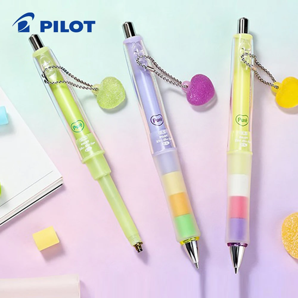

Japan Pilot Mechanical Pencil&ballpoint Pen Dr. Grip Shakes Out Lead PURE Juice Gummies Series 0.5mm Cute School Stationery