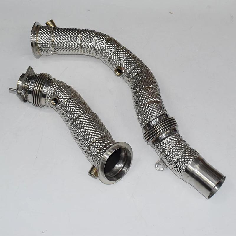 Suitable for 2014-2019 BMW M2 M2C M3 M4 F80 F82 F87 3000CC Displacement Upgrade 304 Stainless Steel Downpipe Head Section