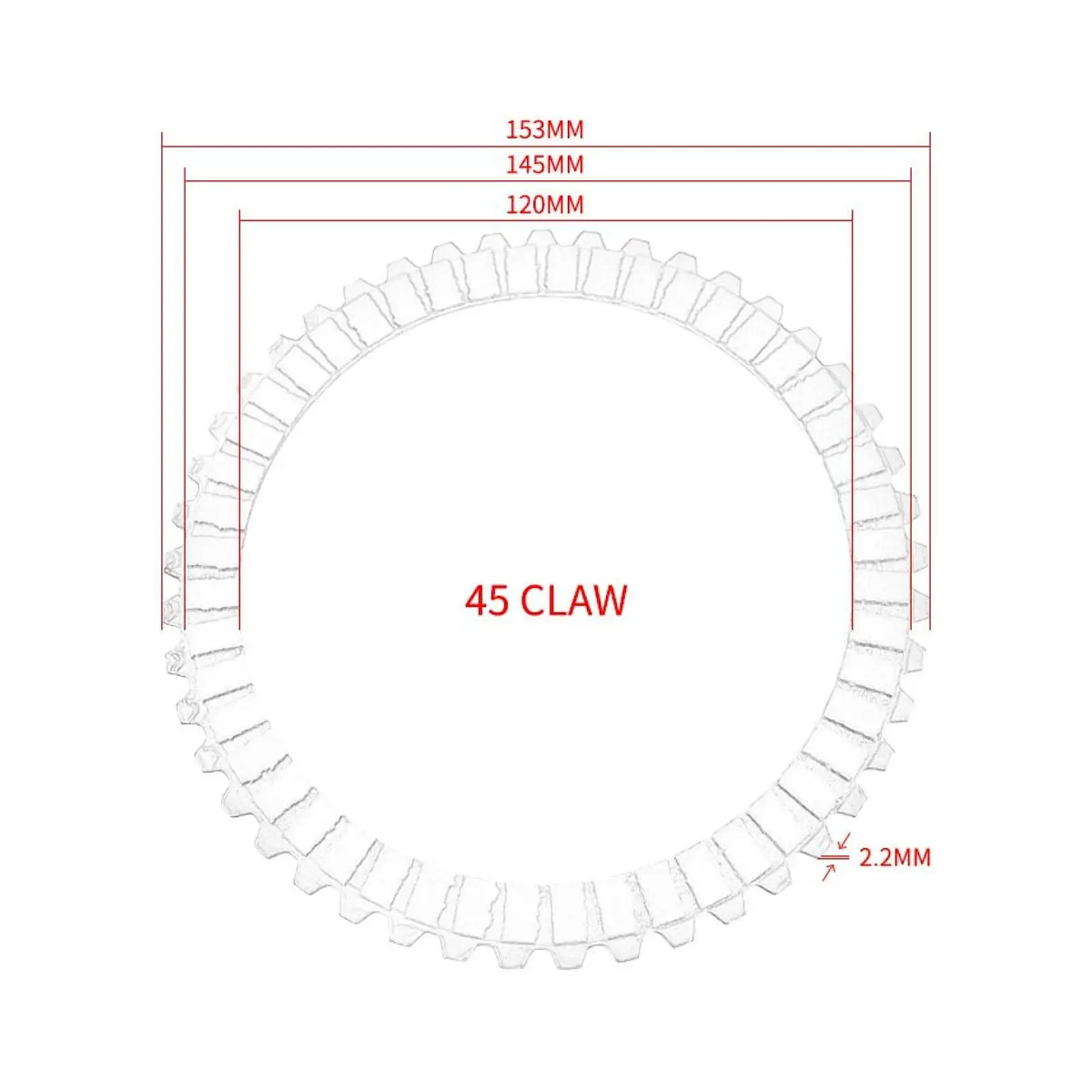 

Clutch Disc Friction Plates Set Outer Diameter 6.02 inch Spare Parts Utility Easy Installation Metal Accessories for Suzuki