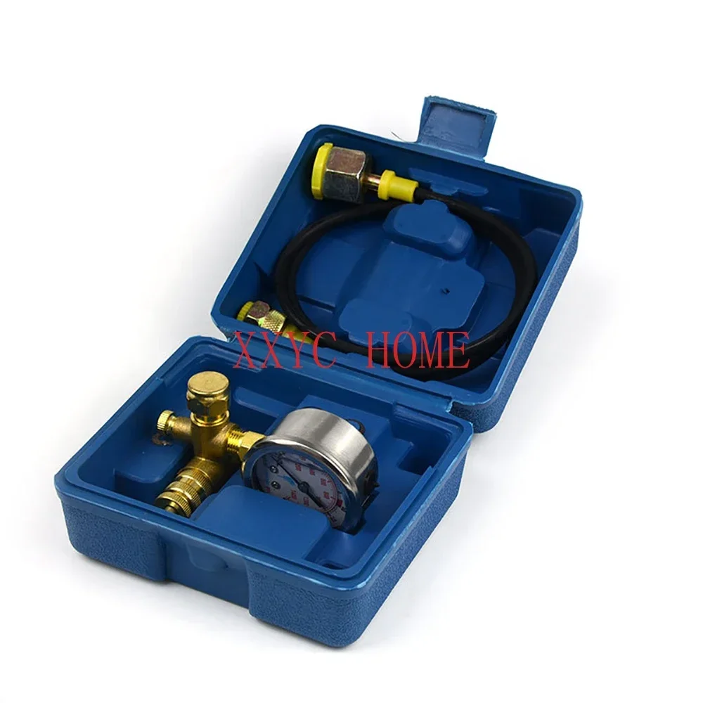 

Pressure Gauges Kit Nitrogen Gas Charging Hydraulic Breaker Hammer Device Measurement Accessories Test Gauge Tool 6MPa