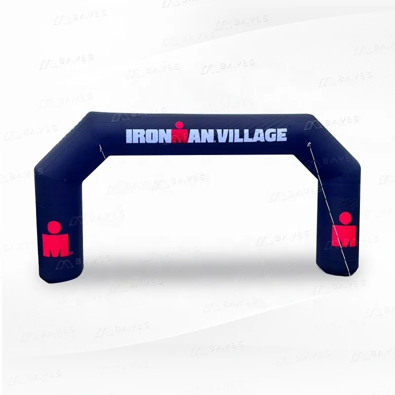 

Customized Printing PVC Home Goal Line Inflatable Arch Oxford Advertising Long Event Archway Blower Water Resistant Durable Easy