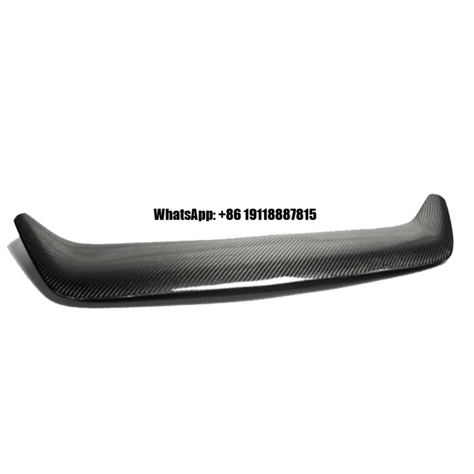 

2008-11 2009 For NISSAN GT-R R35 Front Bumper Grille Lip Trim Cover Carbon Fiber
