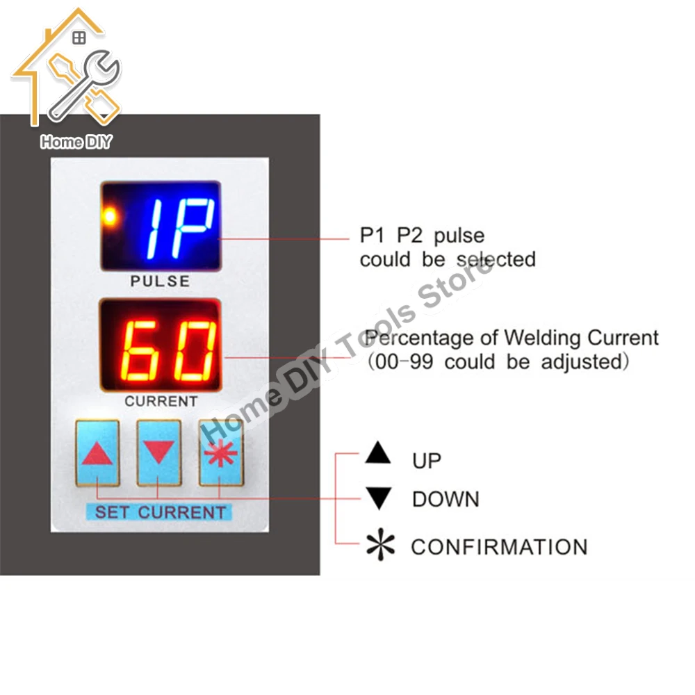 SUNKKO 737G Spot Welding Machine 2800KW 18650 Battery Pack Welding Precision Pulse Spot Welders Automatic Spot Welding