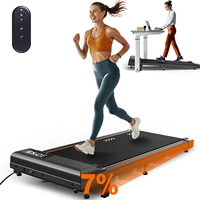 Mettlematic Tw1 Walking Pad – 2.25Hp Treadmill for Home, 100kg Load, 1–6 Km/H Speed, Incline, 7-Layer Running Belt
