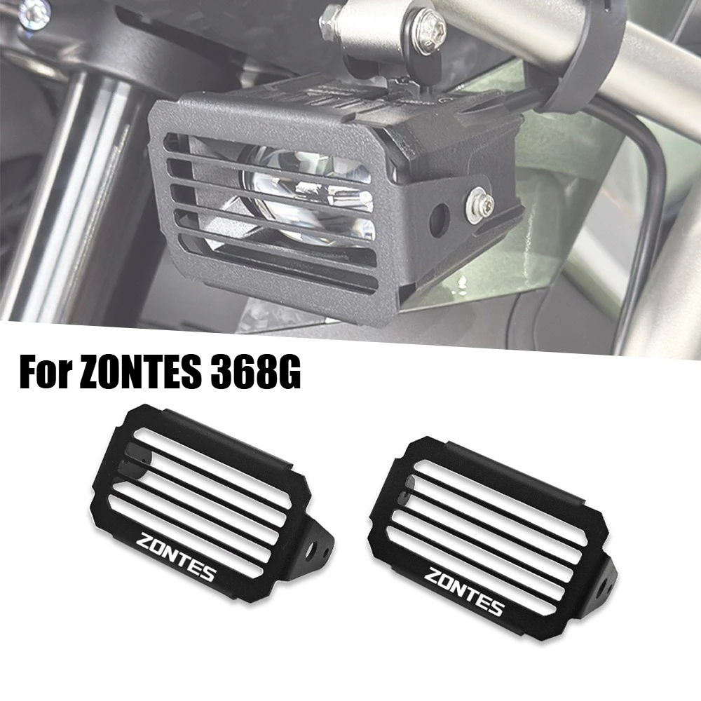 

Motorcycle Foglight Lamp Cover for ZONTES 368G 368 G Stainl Steel Fog Lamp Guard Motorcycle Headlight Barrier Protection Cover