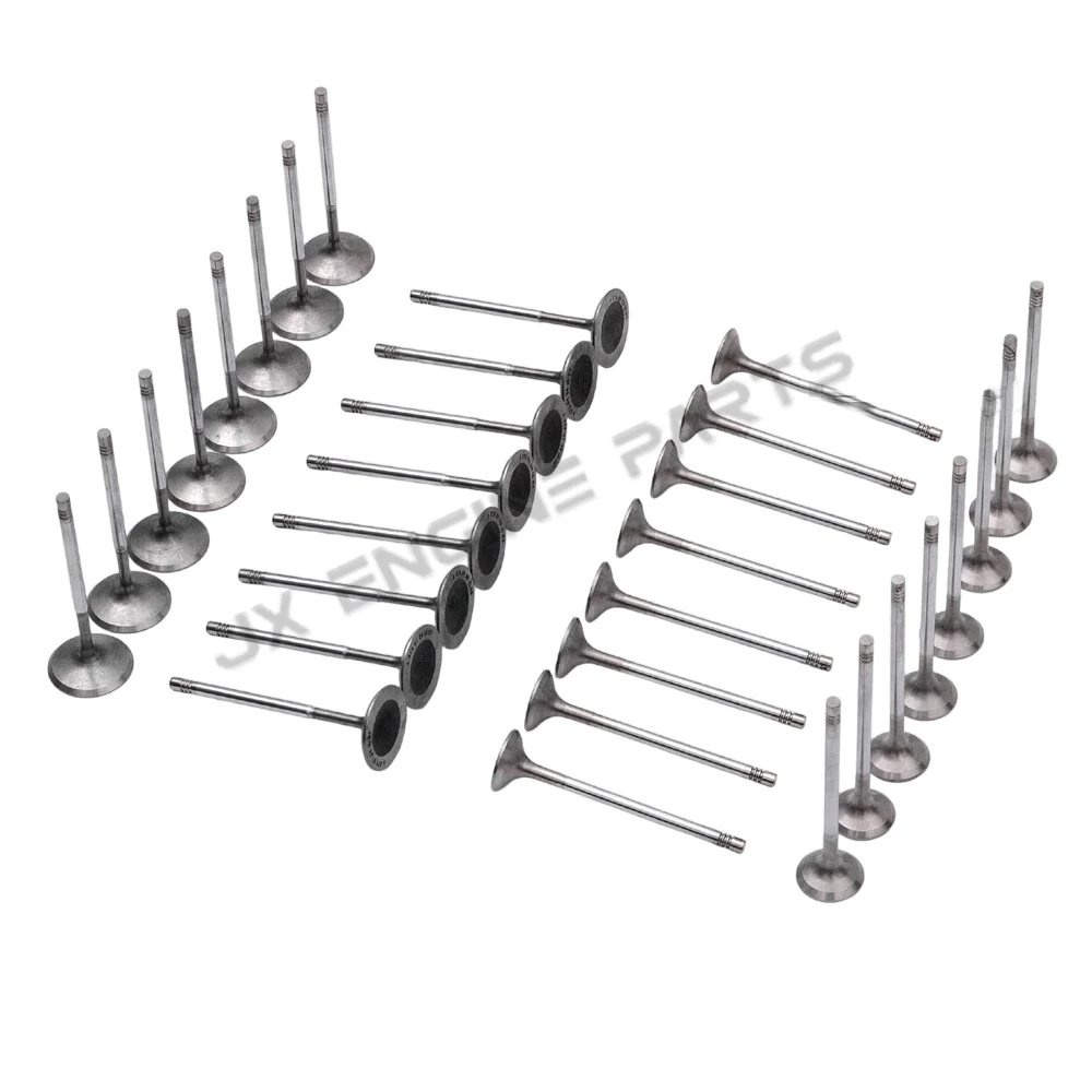 M278 Engine Intake Exhaust Valve Set For Mercedes-Benz 4.6 4.7 CLS550 S500 S550 E500 E550 SL500 ML500 GLS500 4.6L 4.7L V8 GAS