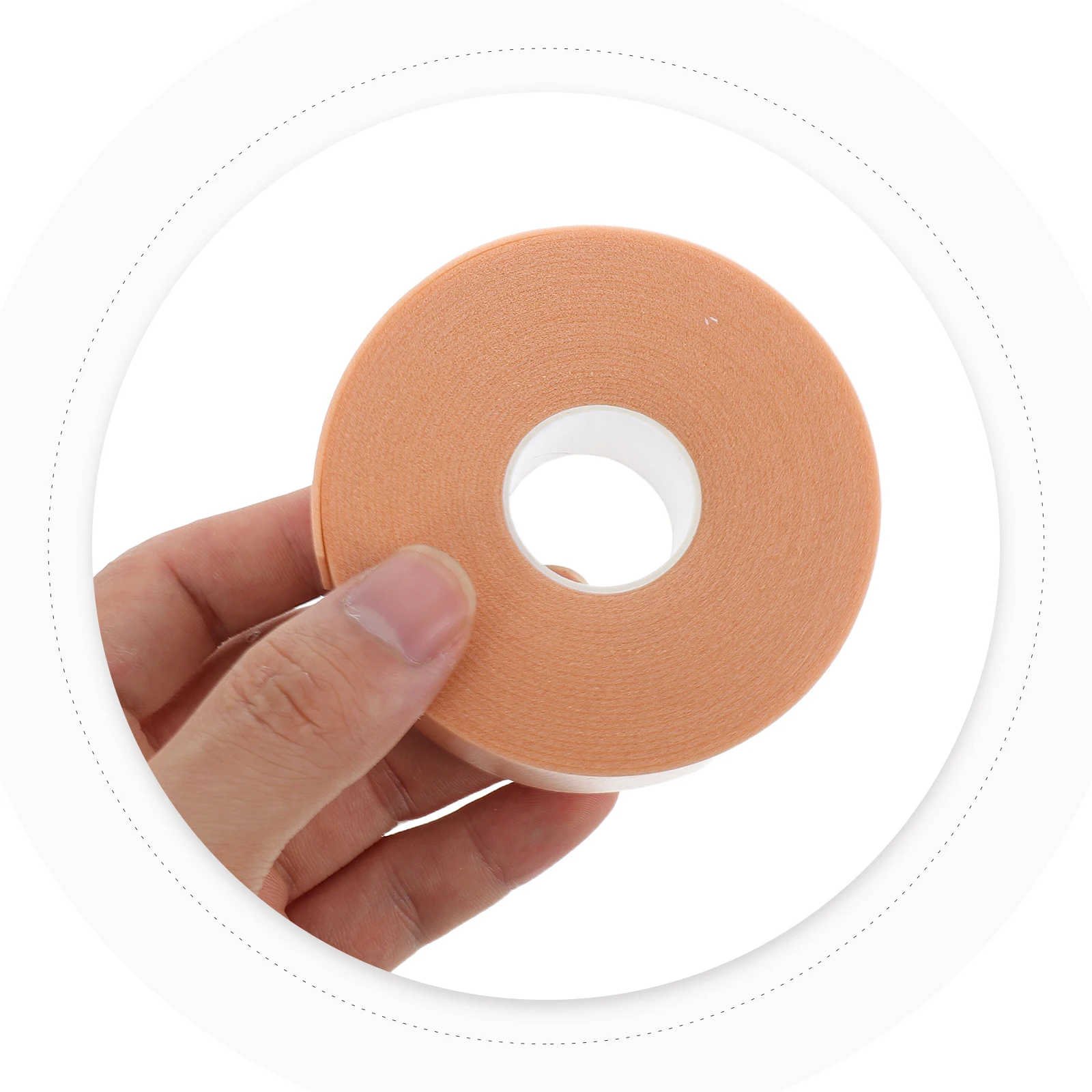 

2pcs Eyelash Extension Foam Tape Professional Grafting Adhesive Isolation Safe Breathable Foam Fabric Upper Lower Lashes