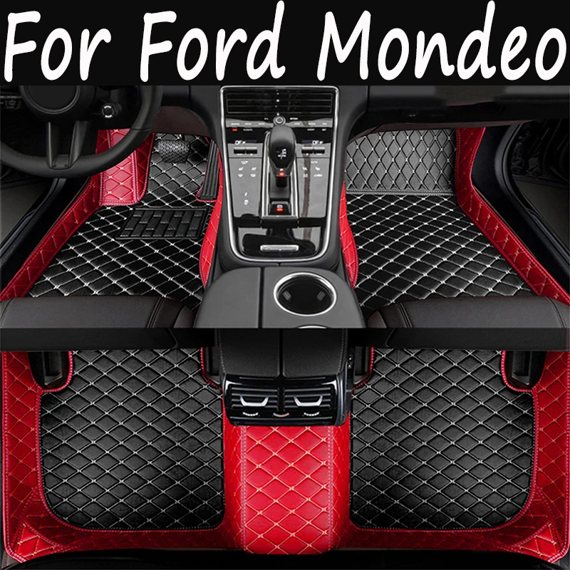 

Car Floor Mats For Ford Mondeo Taurus MK5 2023 2024 2025 Waterproof Foot Pads Floor Mats Carpets Car Accessories Interior