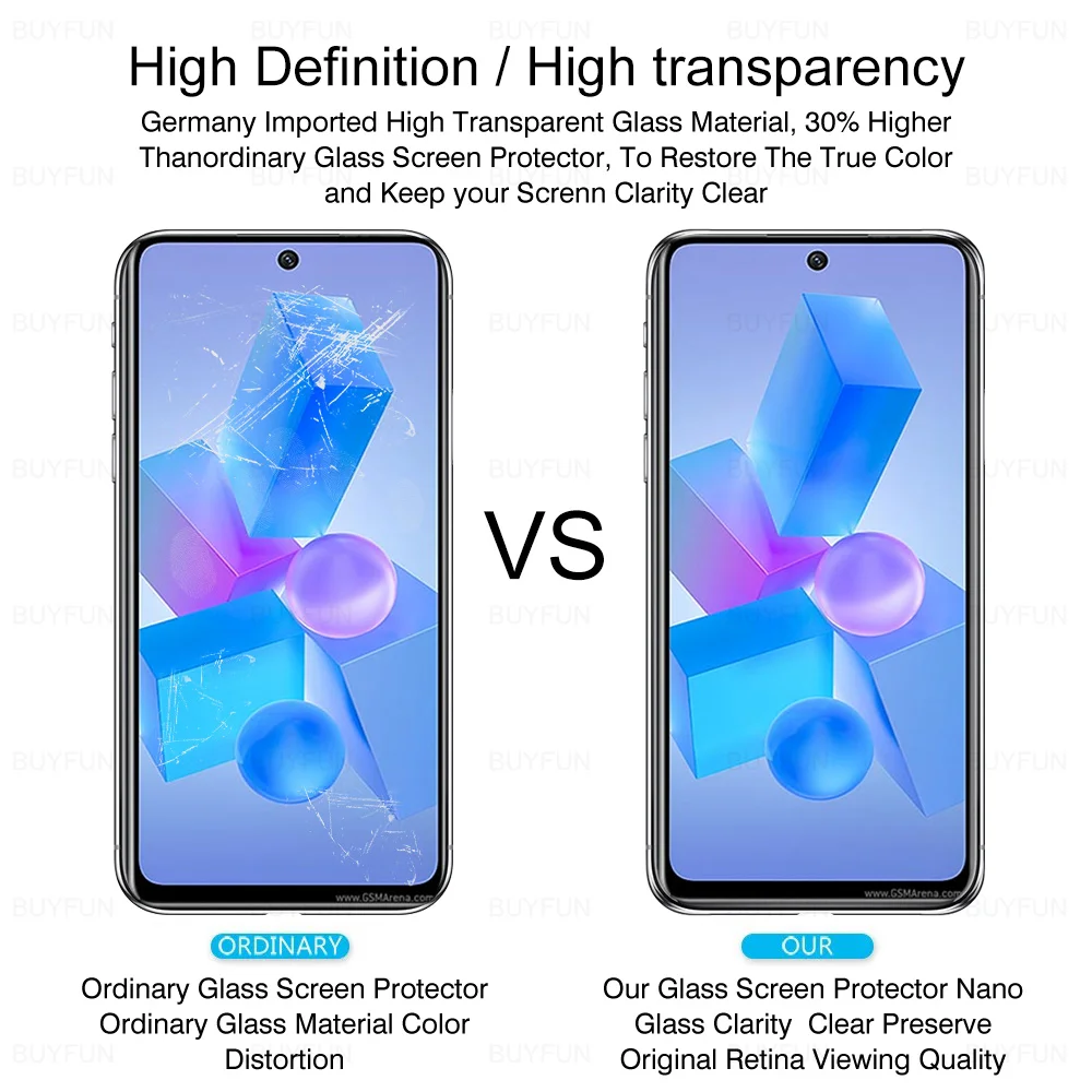 Ochraniacz ekranu dla Infinix Hot 40 40Pro 4G szkło hartowane dla Infinix Hot40 Hot40Pro Hot40 Pro gorące 40 4g 6.78 "przezroczysta folia