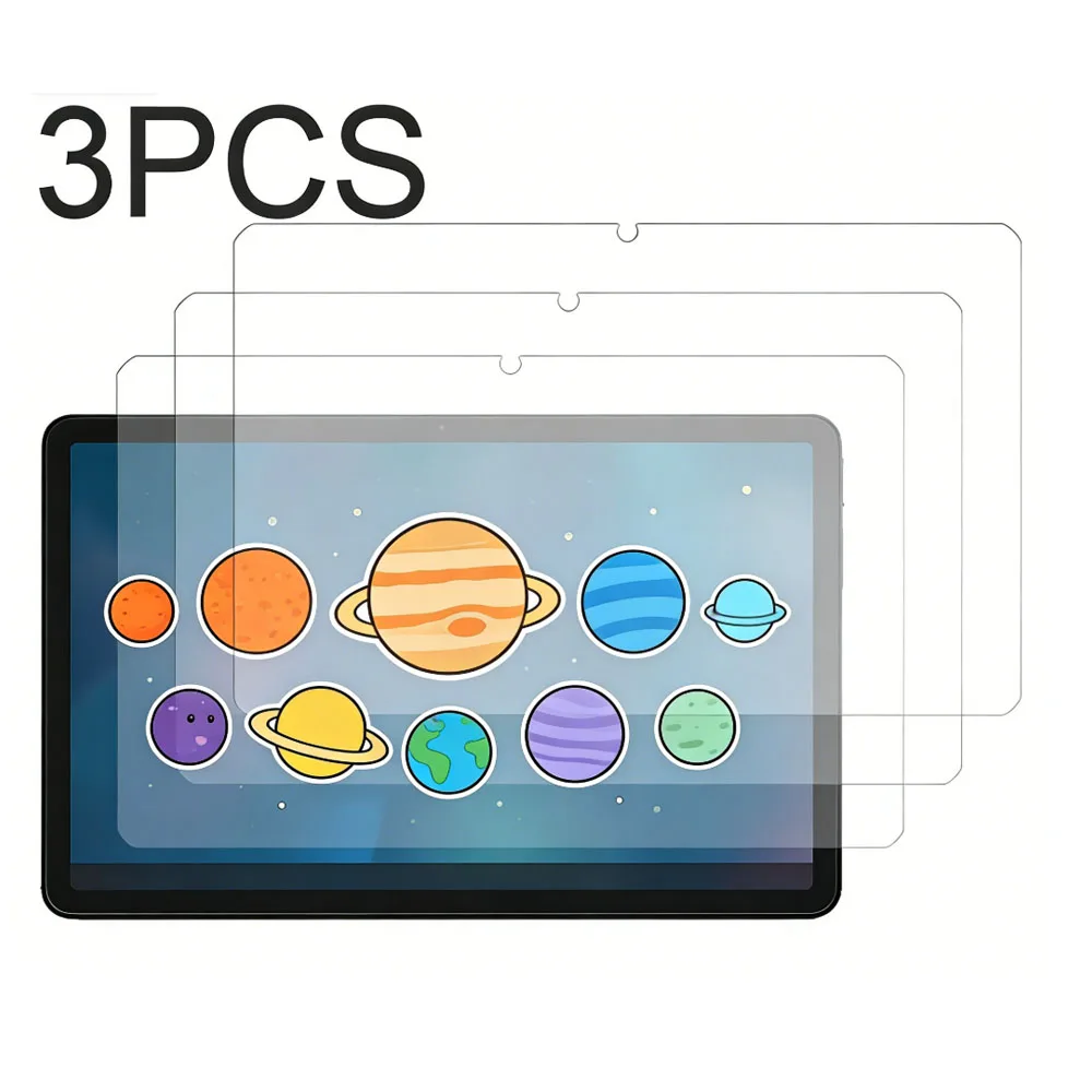 3 Stück für Fire HD 10 10,1'' 2021 Fire HD 10 2021 2023 Max 11'' Gehärtetes Glas Displayschutzfolie 3er-Pack Schutzfolie für Tablets