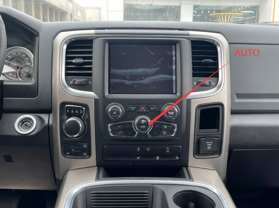 14.4 Inch Android 13 Voor Dodge RAM 2013-2018 Carplay Tesla Stijl Auto GPS Navigatie Multimedia Speler Radio tape Head Unit