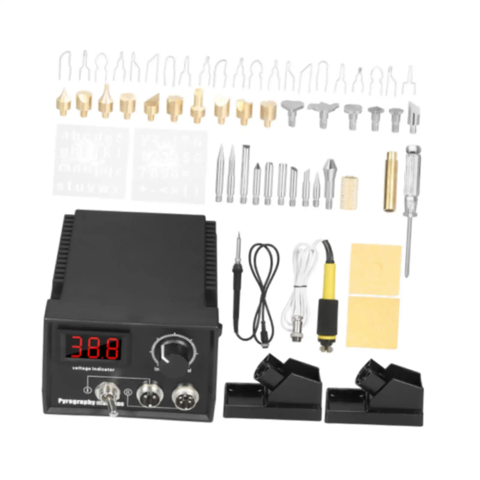 

Wood Burning Kit Versatile Wood Burning Tool for Soldering Carving Embossing