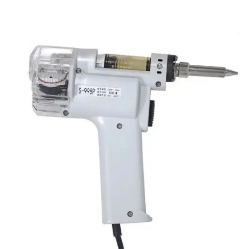 S-998P double pump soldering iron electric desoldering gun vacuum pump tin suction machine