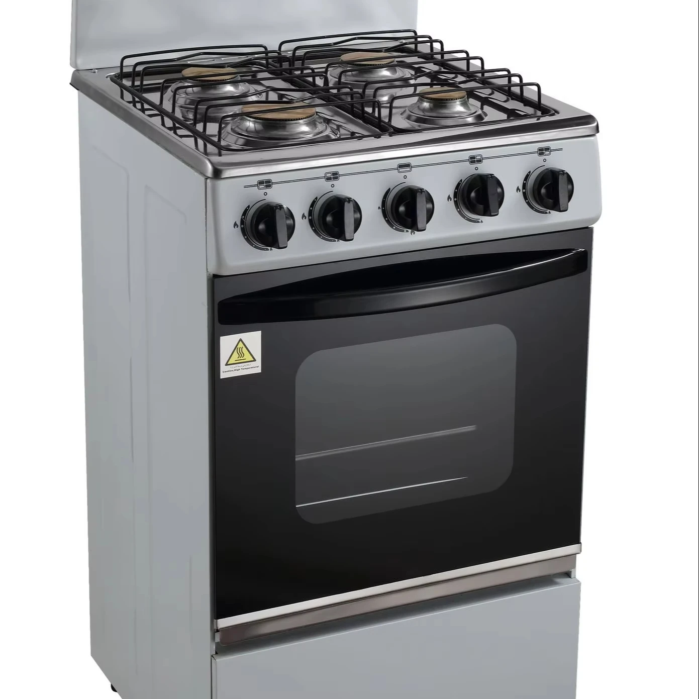 Four-burner Stove Large-capacity Multifunctional Household Upright Gas Cooker Connecting Oven