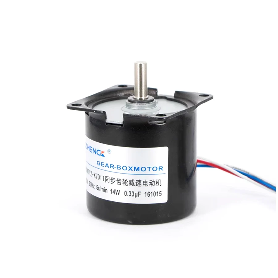 A60KTYZ-K7014 synchronous gear reduction motor 220V 50HZ 60r/min 14W 0.33uF AC motor 110V 220V