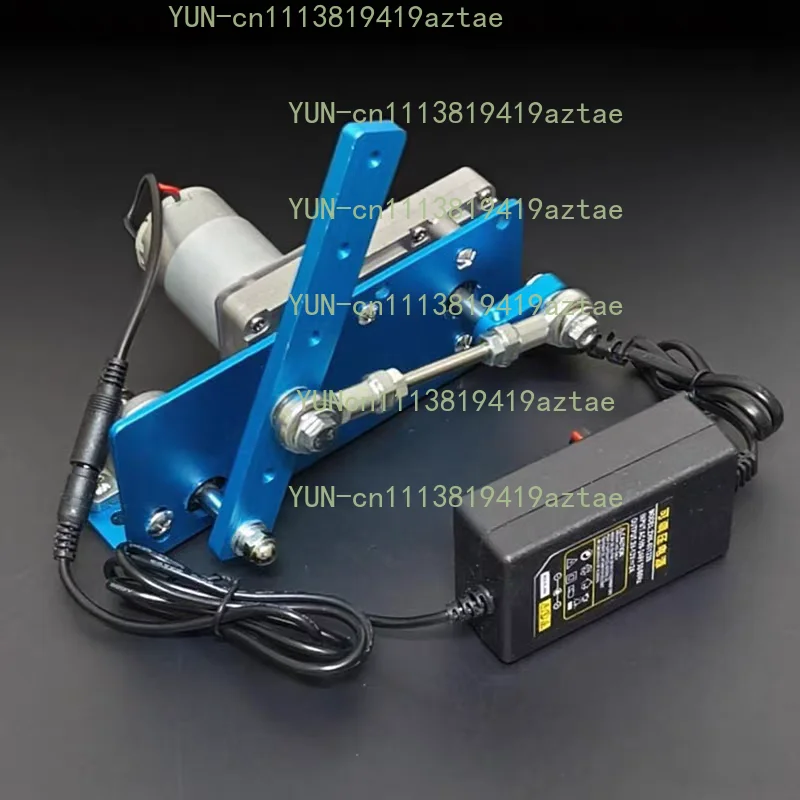 DC 12V 24VDC12V Automatic Swing Motor 20-120 Degree Adjustable Reciprocating Gear Motor DIY Robot Model