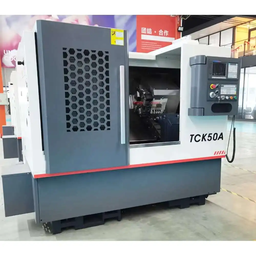 Tck50ax800 الثقيلة هاين سرير مائل برج مخرطة CNC تحول