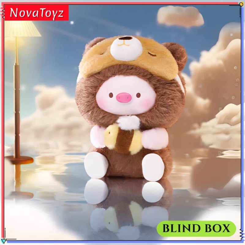 

New 1983 Zhiwu Pig Sleeper Hat Goodnight Song Series Genuine Blind Box Trendy Plush Sleeping Pendant Geegeegepig Birthday Gift