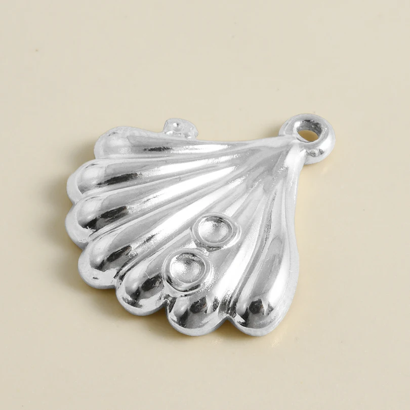 Cute Beach Charm 304 Stainless Steel Ocean Living Assorted Pendant Different Sizes Shark Fish Tail Koi Fish Lobster Chic Charms view 6
