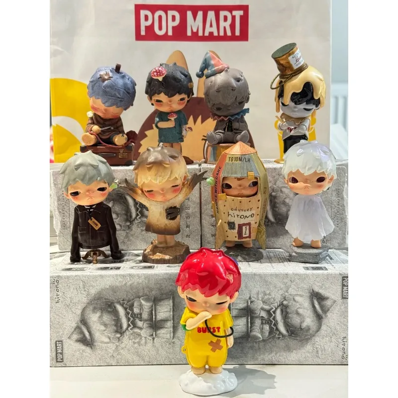 

POPMART HIRONO Reimagined Series Hirono Fifth Generation Модная фигурка Mystery Box Коллекция игрушек Кукла или фигурка в подарок
