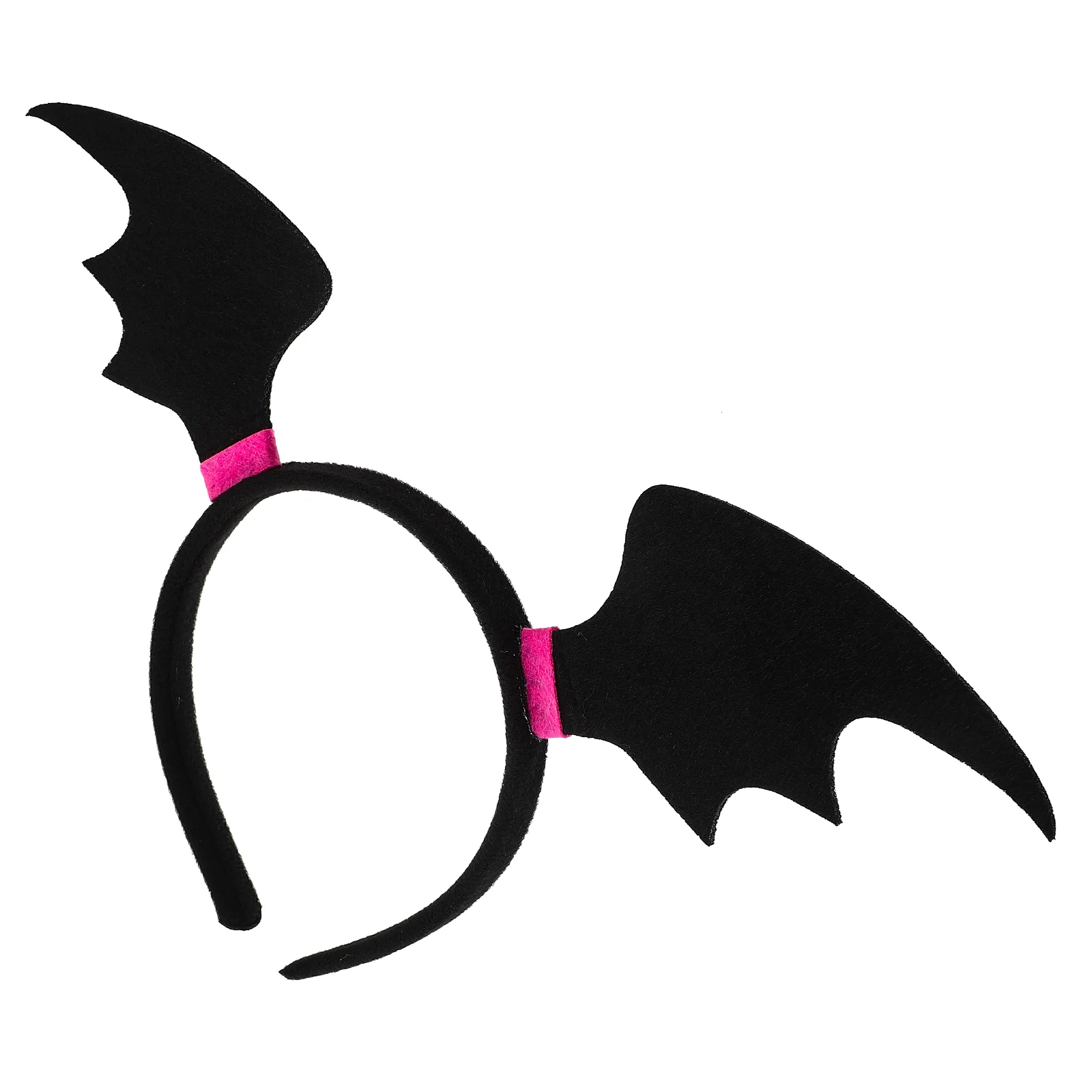 Stirnband Mädchen Fledermaus Kostüm Haar bänder Flügel Kopf bedeckung Kleidung Poncho schwarz Halloween Party Haarband