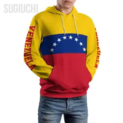 Unisex 3D Hoodie Venezuela Flag Men Women Polyester Harajuku Sweatshirt Pullover Hoodies Casual Cool