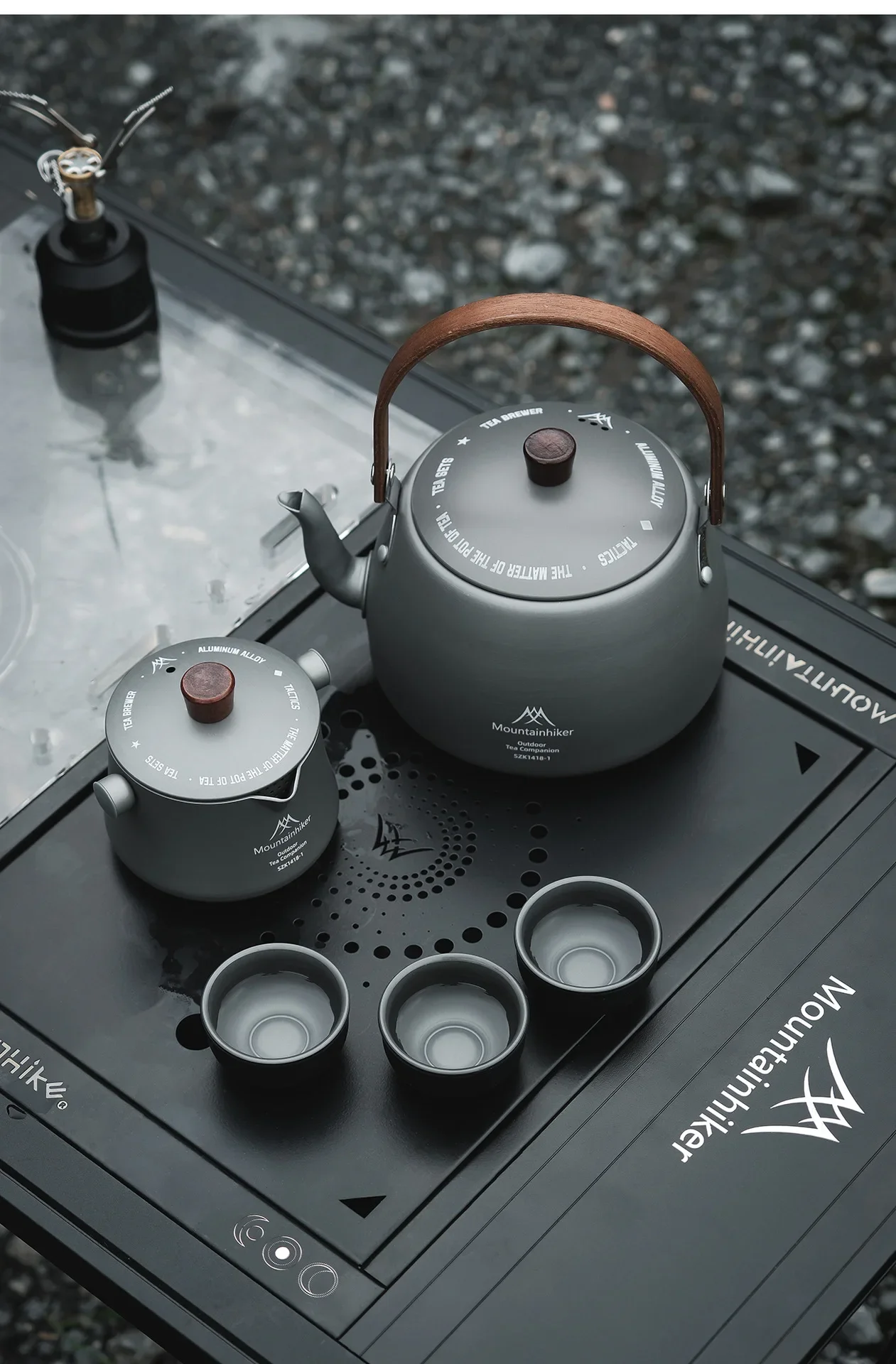 MOUNTAINHIKER Reise-Tee-Set Outdoor Tragbares Mochuan Tee-Set Teefilter Teekanne Teetasse Tee-Zubereitungs-Utensilien Teegeschirr-Sets – Detail 18