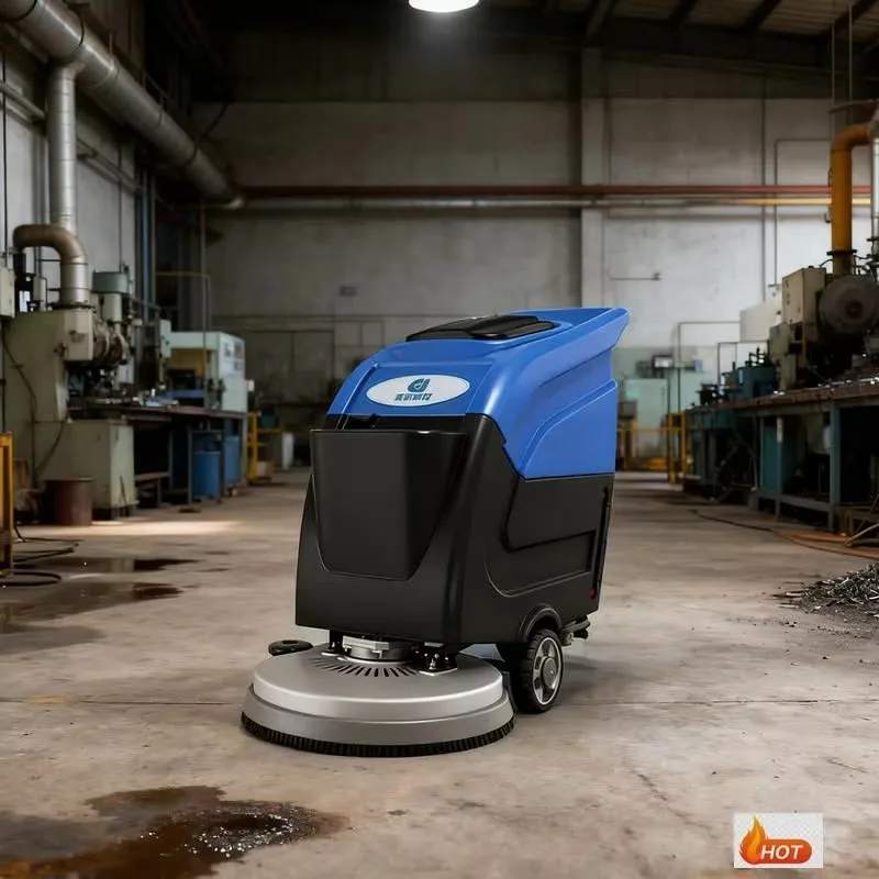 Suction Power Commercial Use Automatic Floor Washing Equipment Concrete Floor Scrubber Floor Washing Machine
