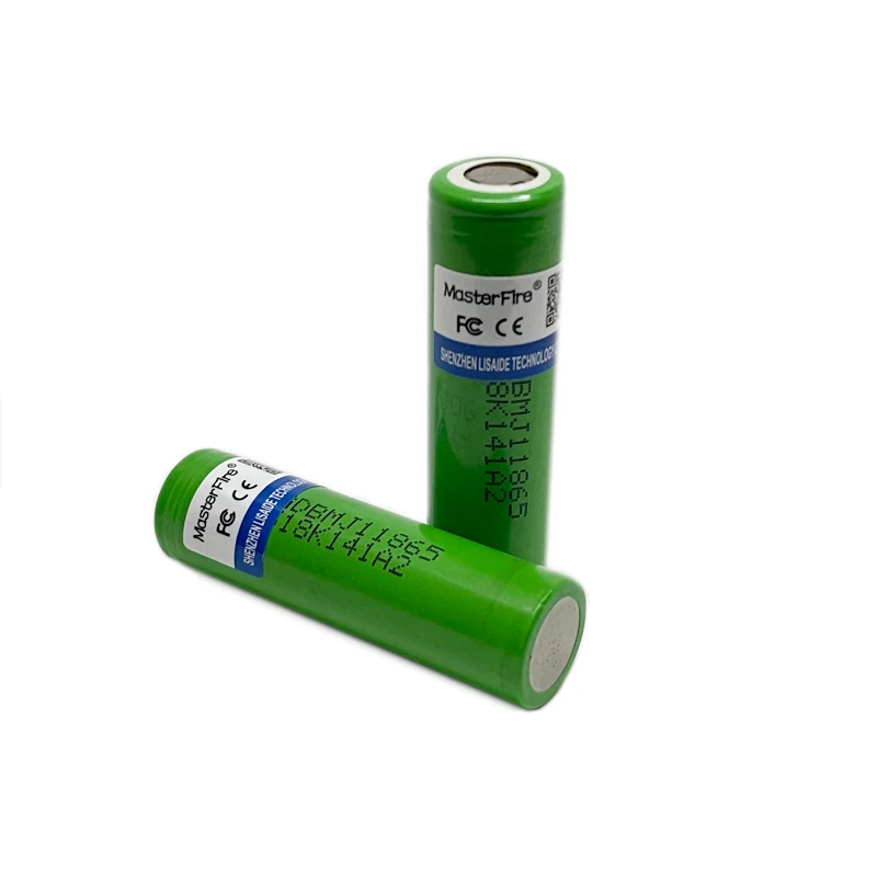MaterFire Original 18650 3350mah INR18650MJ1 3.7V Rechargeable Lithium Battery MJ1 18650 3350mah Li-ion Torch Batteries Cell 10A