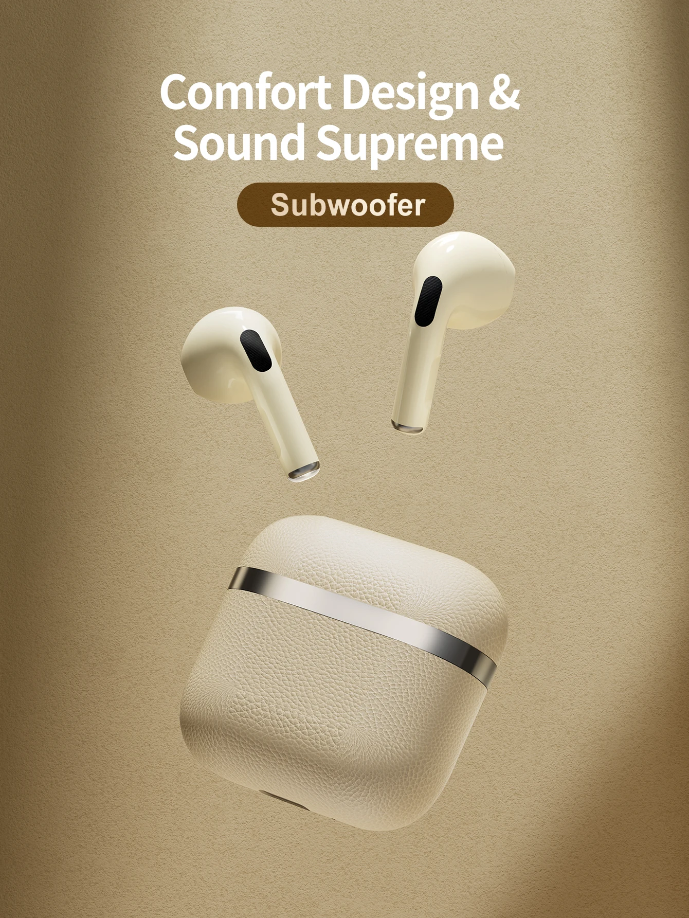 หูฟังบลูทูธไร้สาย TWS แบบใส่ในหู สำหรับเล่นเกม เสียงคุณภาพสูง HIFI ใช้ได้กับ iPhone 16 15 14 Android iOS อุปกรณ์เสริมสำหรับเกม