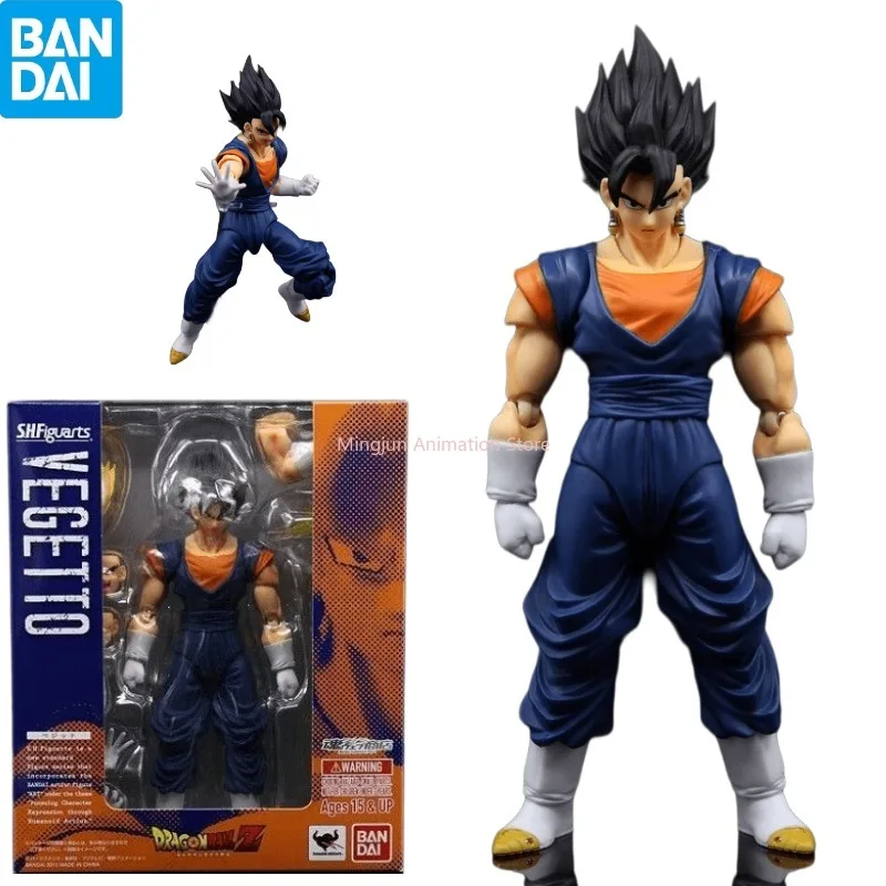 In Stock Bandai Original S.H.Figuarts Dragon Ball Z Vegito Regular Edition Anime Model Action Figure Toy Hidden Gift