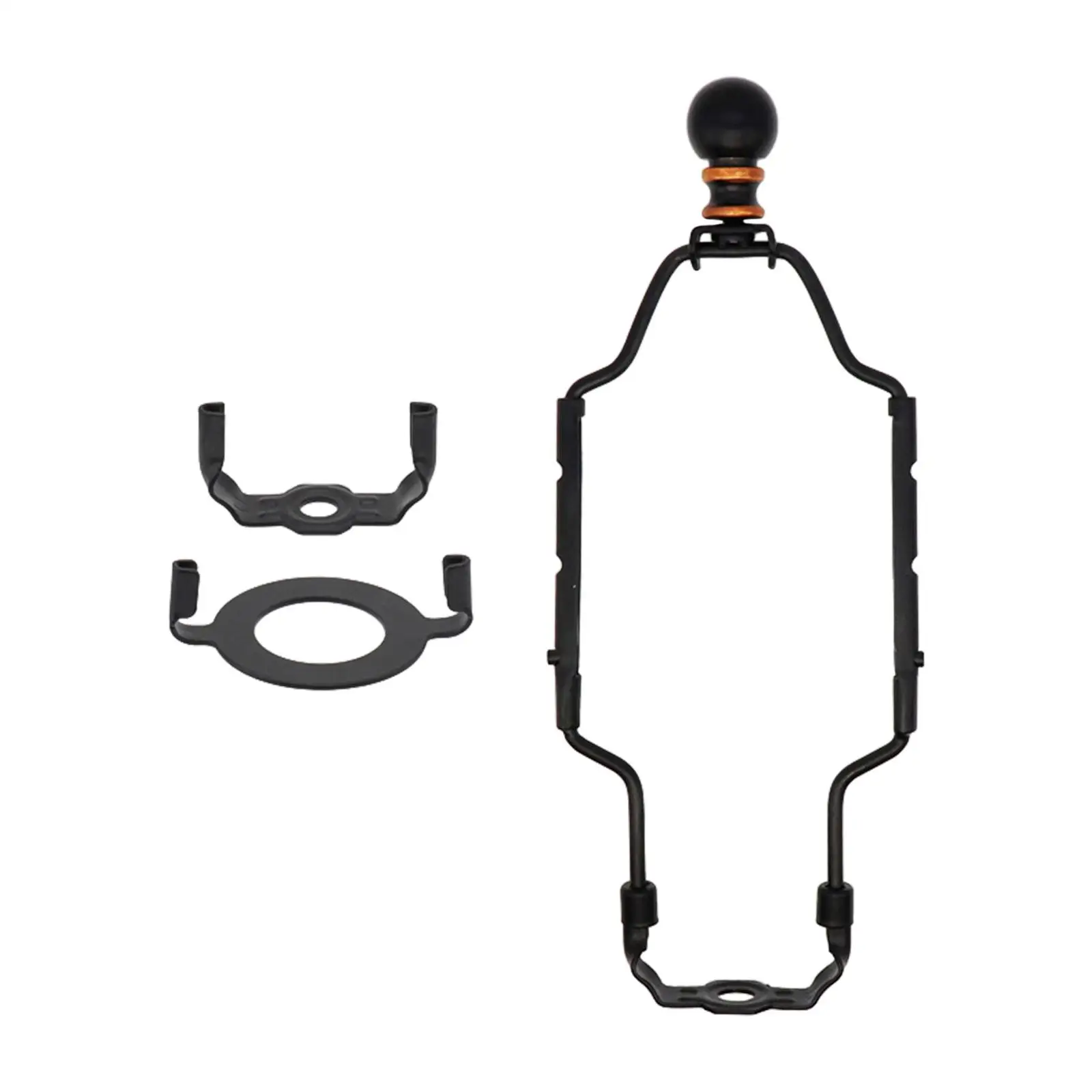 Lamp Harp Bullhorn Bracket Slim Lampshade Holder Removable Repair Accessory Kit for Table Lamp Home Decoration