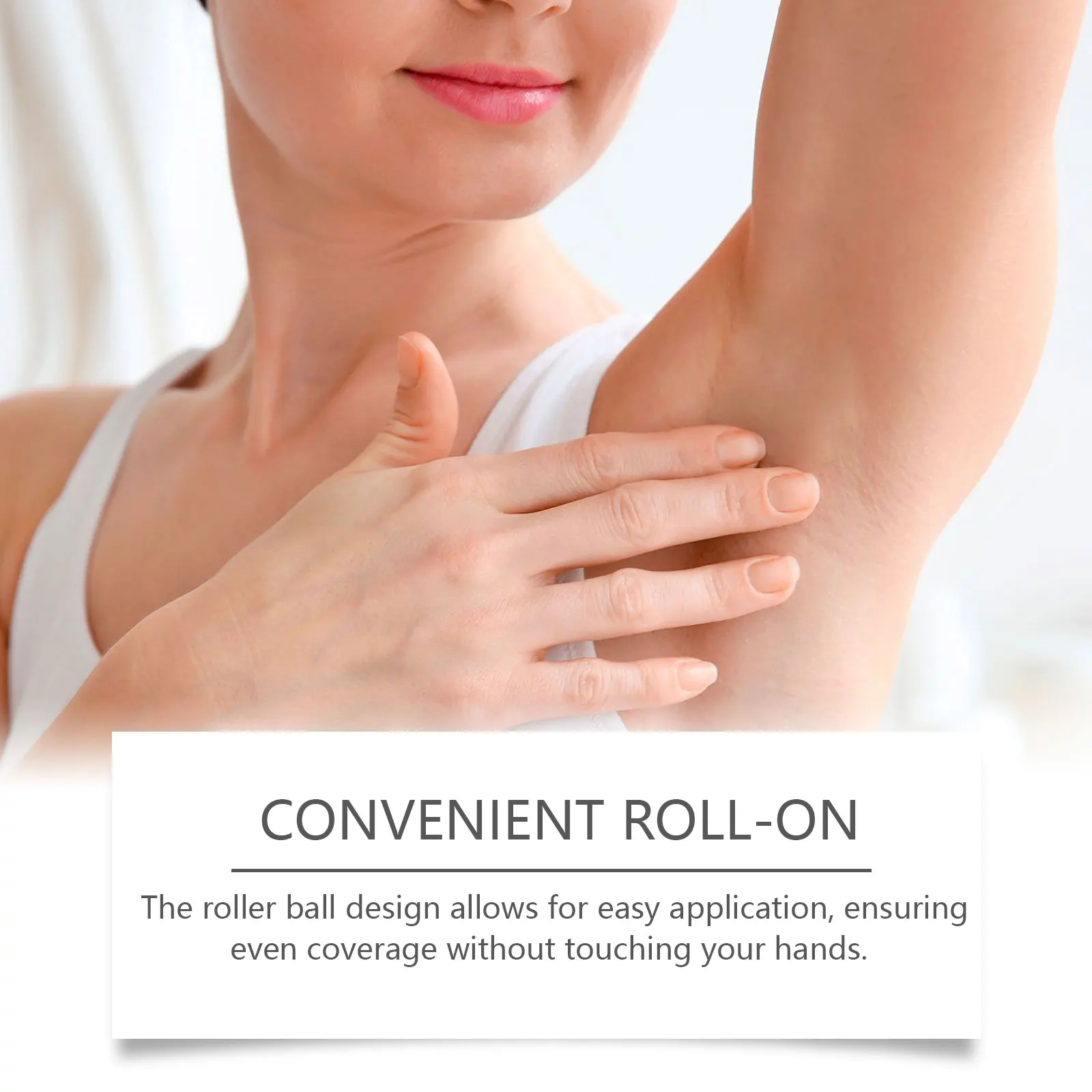 Sweat-Resistant & Refreshing Roll-On-Moisturizes for Comfortable Skin, Refreshing& Non-Greasy, Portable for Sports & Office Use