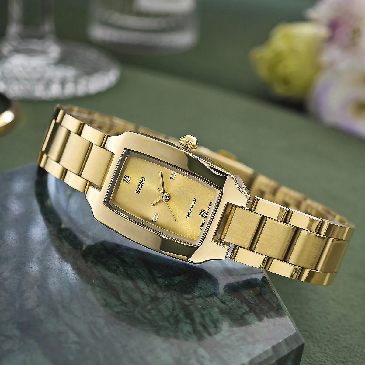 SKMEI Lady Elegant Romantic Style Elegance Watches Ladies Casual Outdoor Waterproof Quartz Watch Luxury Wristwatches For Women