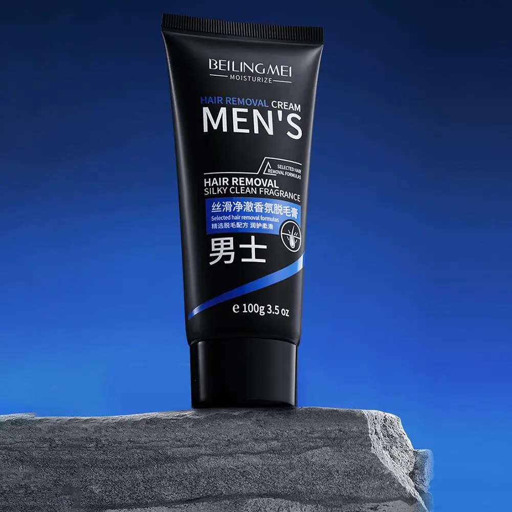 Creme de remoção de pelos indolor, barba, axilas, inibidor privado, homens, pernas, cabelo suave, remoção da pele do corpo, cabelo hidratante, gro o5w2