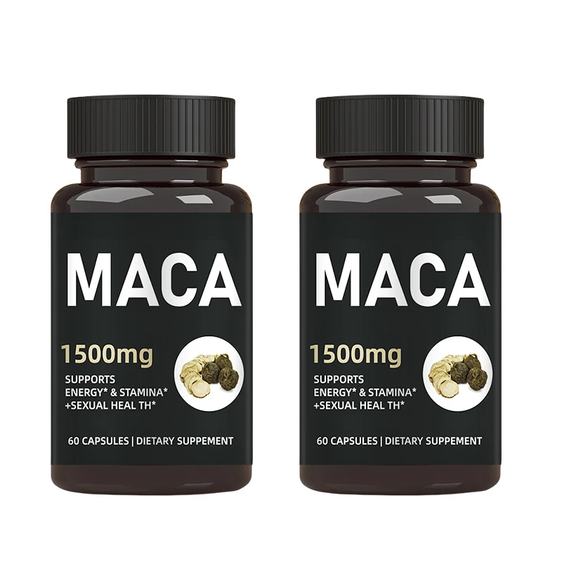 BIYODE Maca Capsules Natural Ingredients, High Strength and Potency 1500mg Supports Energy and Endurance Shampoo