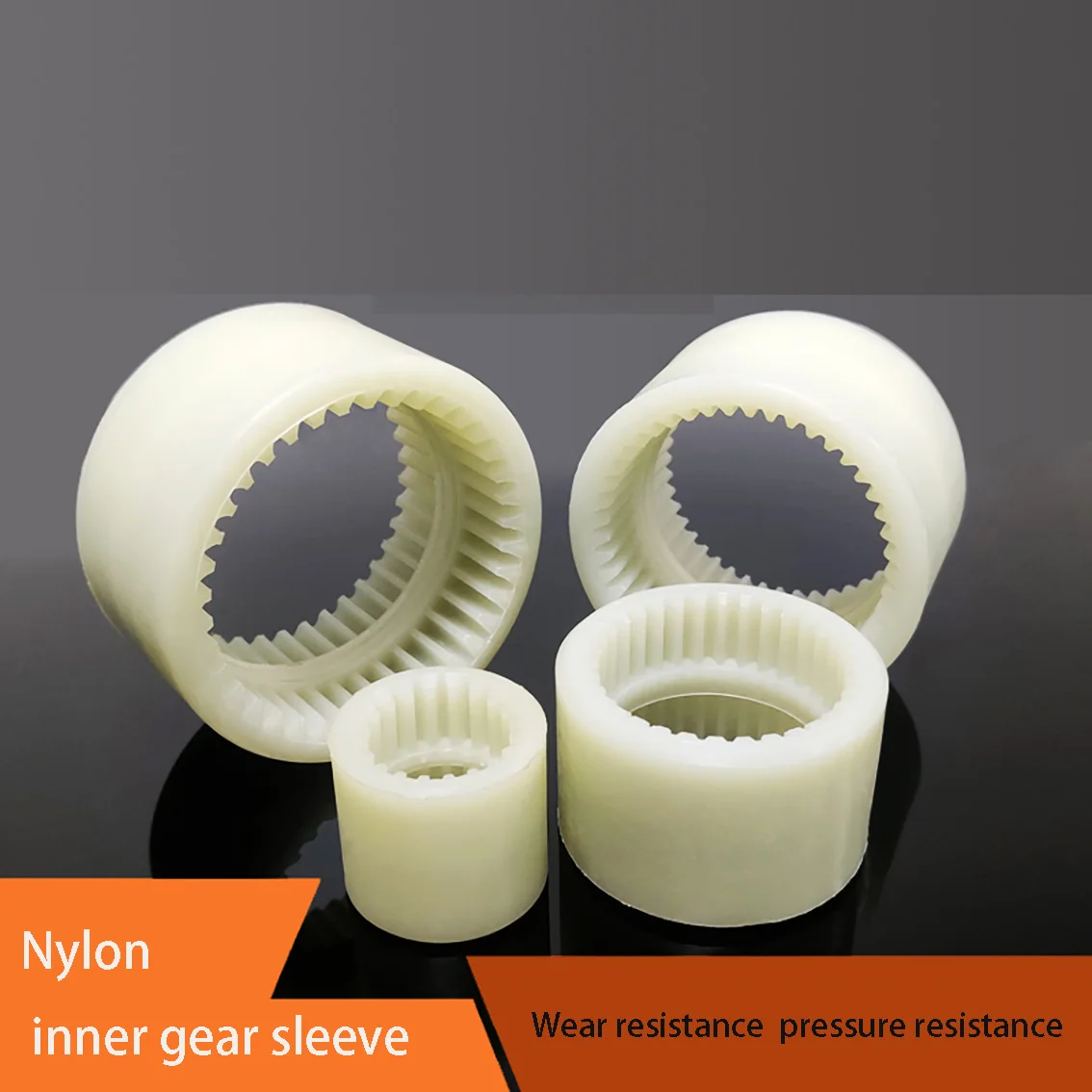 1PCS NL Inner Tooth Nylon Sleeve Coupling Reinforced Oil Pump Motor Connection Sleeve High-strength
