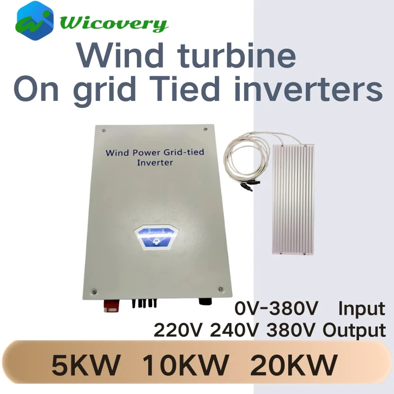 

For Home Wind Power On Grid Inverter Outputs 220V-380VAC Suitable For Three-Phase 120V 220V 380V Wind Turbines And Generators